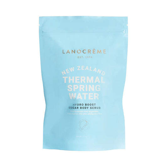 Lanocreme Thermal Spring Water Hydro Boost Sugar Scrub，紐西蘭蘭儂，溫泉水角質磨砂粉，200g
