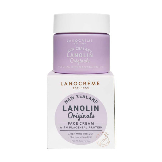 Lanocrème 紐西蘭蘭儂，羊胎素蛋白羊毛脂面霜 100g
