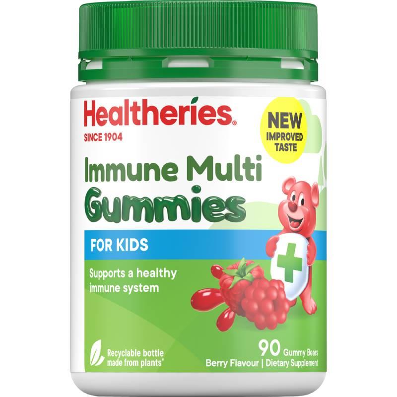 Healtheries Immune Multi Gummies 兒童免疫軟糖 90粒 莓果口味