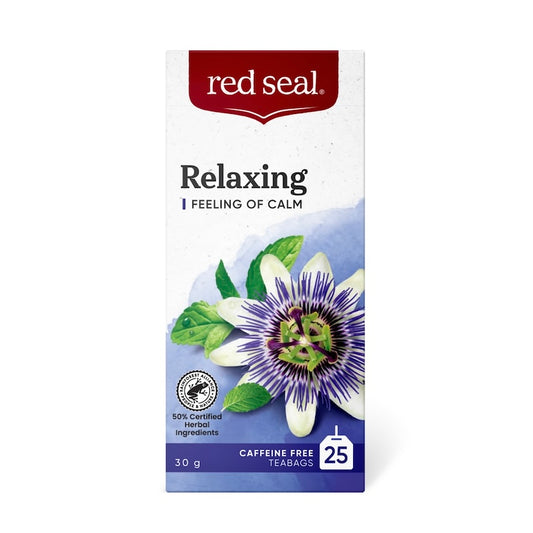 Red Seal Relaxing，紐西蘭紅印，放鬆茶包 25入
