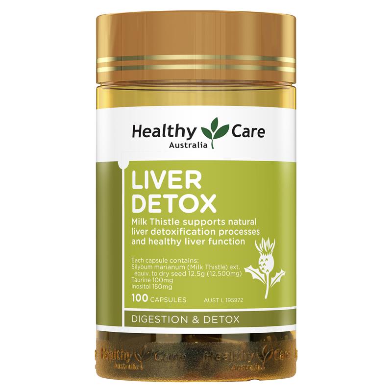 Healthy Care Liver Detox 澳洲 肝臟排毒 膠囊 60粒