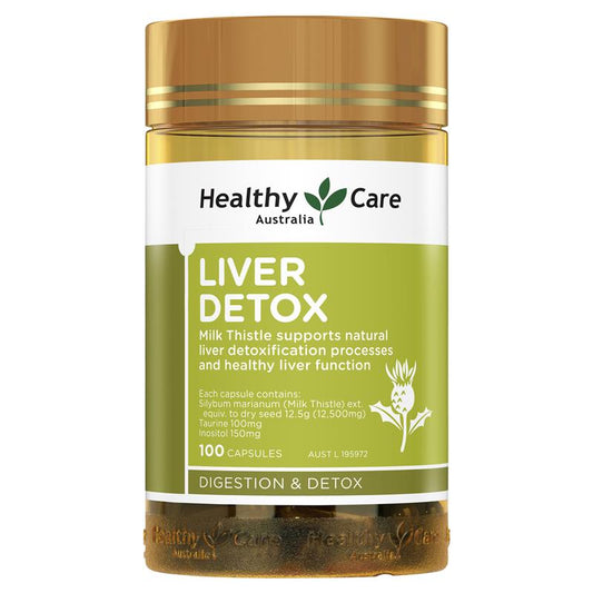 Healthy Care Liver Detox 澳洲 肝臟排毒 膠囊 60粒