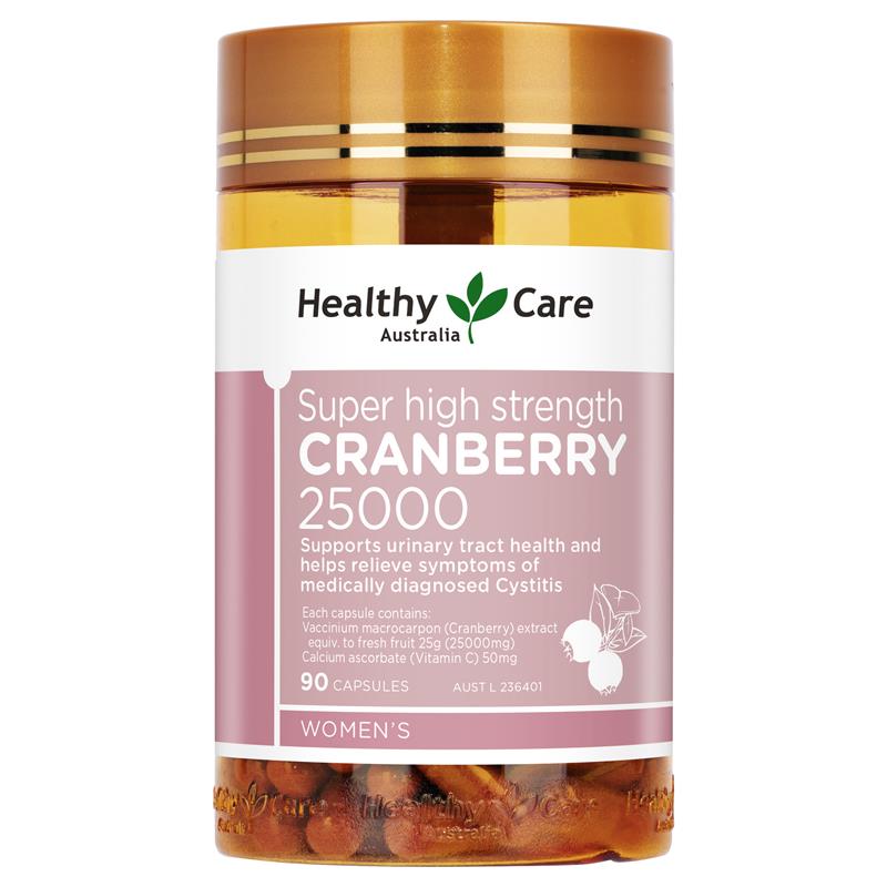 Healthy Care Cranberry 澳洲 超高強度蔓越莓 25000mg 90 粒