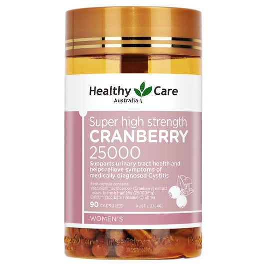 Healthy Care Cranberry 澳洲 超高強度蔓越莓 25000mg 90 粒