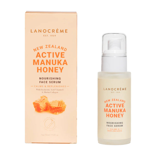 Lanocreme Active Manuka Honey<br>Nourishing Face Serum<br>活性麥蘆卡蜂蜜滋養精華 50ml