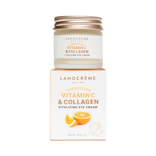 Lanocreme Vitamin C & Collagen Vitalizing Eye Cream 紐西蘭蘭儂 維他命Ｃ膠原蛋白活力亮白眼霜 30g