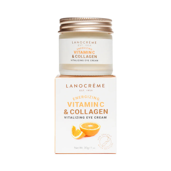 Lanocreme Vitamin C & Collagen<br>Vitalizing Eye Cream<br>維他命Ｃ膠原蛋白活力亮白眼霜 30g