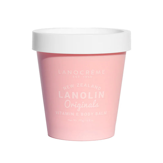 Lanocreme Vitamin E Body Balm 紐西蘭蘭儂 維他命Ｅ羊毛脂潤膚膏 195g