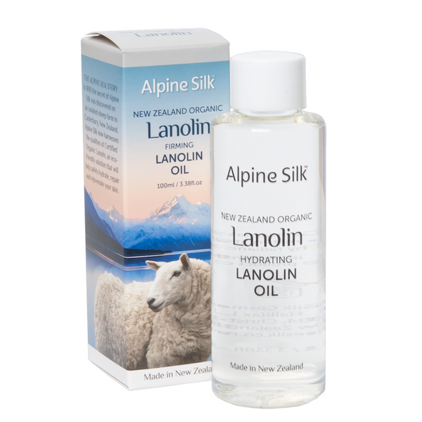 Alpine Silk Organic Lanolin Oil<br>紐西蘭 有機棉羊油 100ml