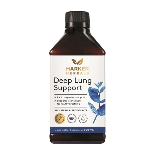 Harker Herbals Deep Lung Support <br>紐西蘭天然草本深度清肺液 <br>250ml / 500ml
