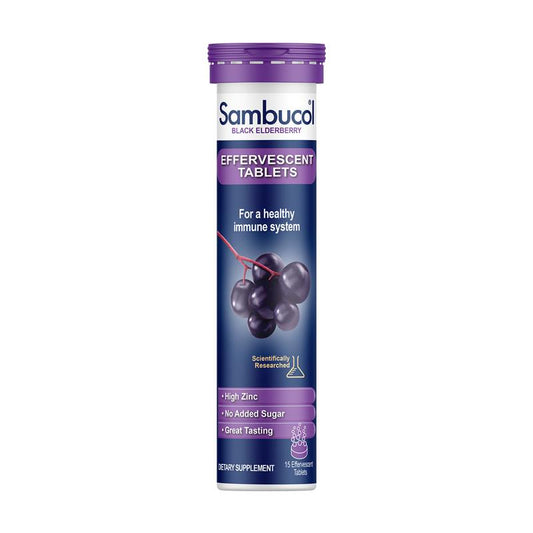 Sambucol 黑接骨木莓泡騰片 發泡錠 15片