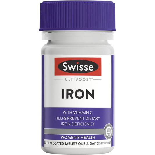 Swisse Ultiboost Iron 澳洲瑞思 鐵片 30粒