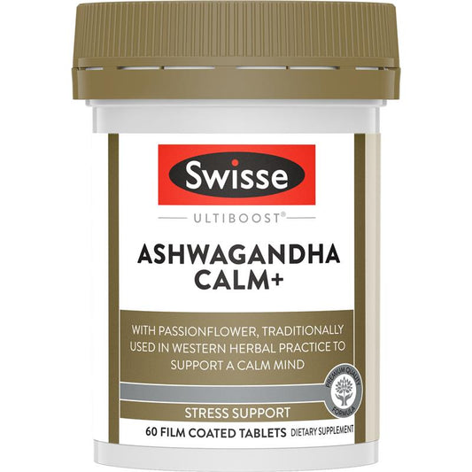 Swisse Ashwagandha Calm+ 澳洲，南非醉茄舒壓片 60粒