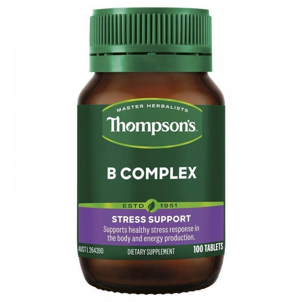 Thompson'e B Complex<br>湯普森 維生素B群複合片 100粒