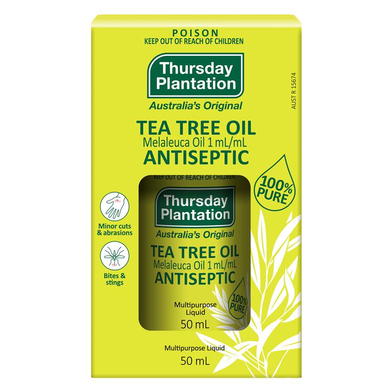 Thursday Plantation Tea Tree Oil 澳洲星期四農莊，天然茶樹精油 50ml