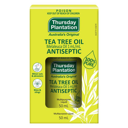 Thursday Plantation Tea Tree Oil 澳洲星期四農莊，天然茶樹精油 50ml