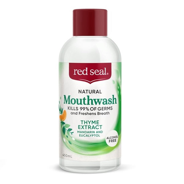 Red Seal Propolis Natural Mouthwash<br>紐西蘭紅印 百里香漱口水<br>450ml