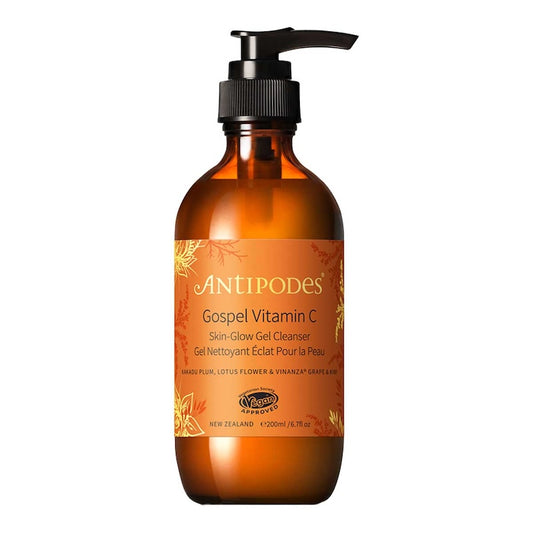 Antipodes Gospel，維生素 C 亮膚凝膠潔面乳，200ml