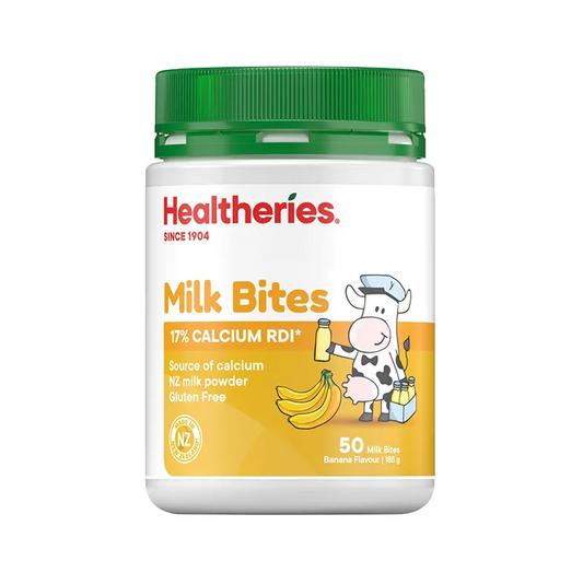Healtheries Milk Bites 紐西蘭賀壽利 香濃牛奶片 50片 香蕉