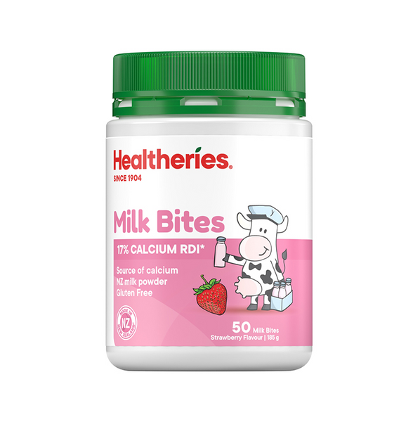 Healtheries Milk Bites<br>紐西蘭賀壽利<br>香濃牛奶片 50片 草莓