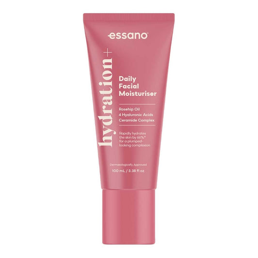 Essano Hydration+ Daily Facial Moisturiser 玫瑰果坡尿酸保濕霜 100ml