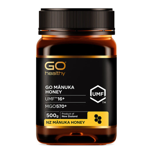 Go_Healthy_紐西蘭高之源麥蘆卡蜂蜜 UMF16+_575+MGO_500g