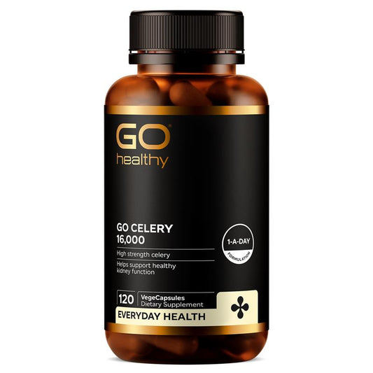 Go Healthy Celery 紐西蘭高之源，芹菜精華膠囊 16000mg 120粒