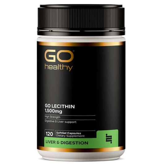 Go Healthy 紐西蘭高之源 卵磷脂膠囊 1500mg 120粒