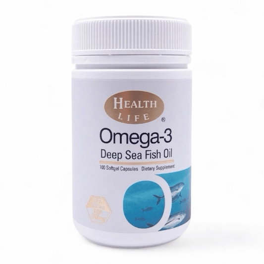Health Life Omega-3 深海魚油膠囊 100粒