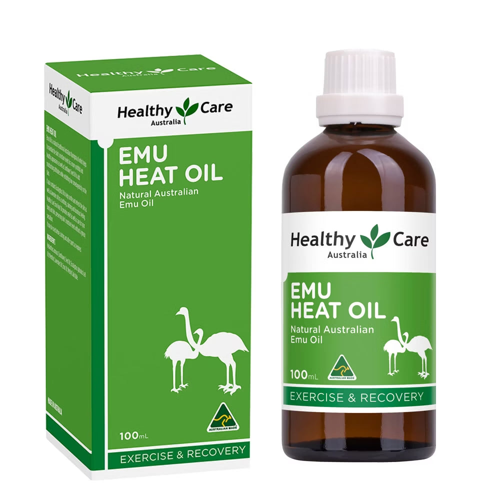 Healthy Care Emu Heat Oil 澳洲 鴯鶓油 (按摩油) 100ml
