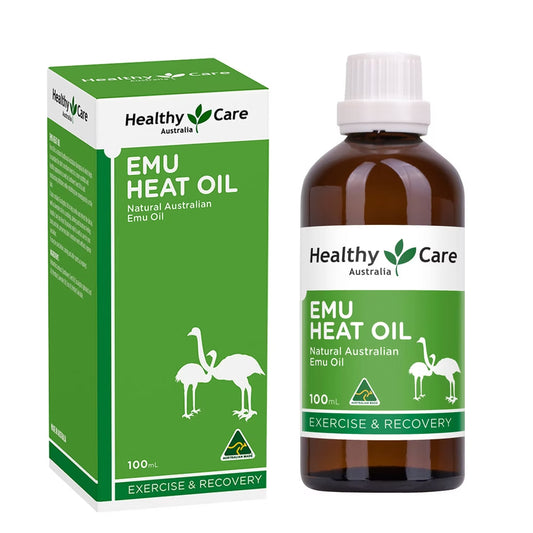 Healthy Care Emu Heat Oil 澳洲 鴯鶓油 (按摩油) 100ml