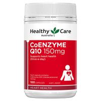 Healthy Care CoENZYME Q10<br>澳洲 輔酶Q10軟膠囊150mg 100粒