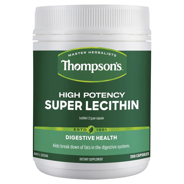 Thompson’s Super Lecithin<br>紐西蘭湯普森 超級卵磷脂膠囊 200粒