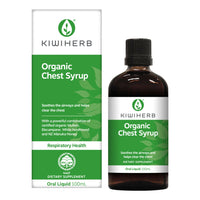 Kiwiherb Organic Chest Syrup<br>紐西蘭成人清肺糖漿 100ml