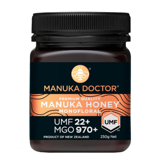 Manuka Doctor Manuka Honey 紐西蘭麥蘆卡蜂蜜 UMF22+ MGO970+ 250g