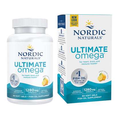 Nordic Naturals Ultimate Omega 魚油軟膠囊 120粒 檸檬味