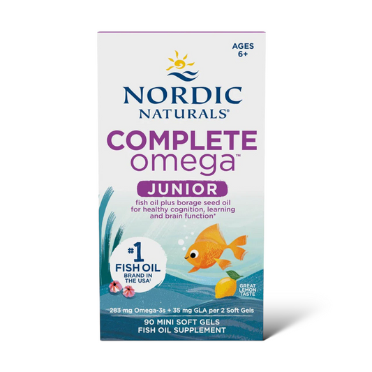Nordic Naturals Complete Omega Junior 兒童優質魚油 OMEGA 3 6 9 (檸檬口味) 90粒