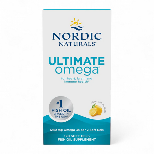 Nordic Naturals Ultimate Omega 魚油軟膠囊 120粒 檸檬味