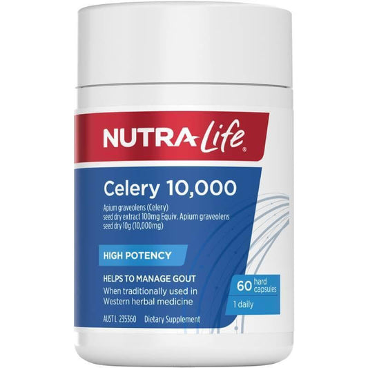Nutralife Celery 紐西蘭紐樂 芹菜籽精華 10000 60粒
