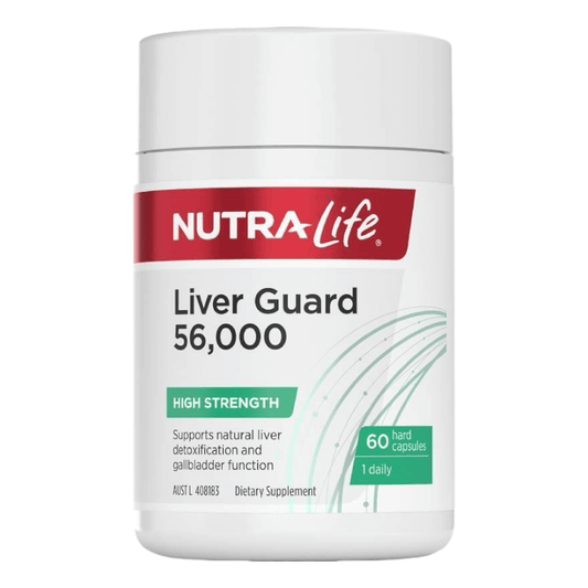 Nutralife Liver Guard 紐西蘭紐樂 護肝寶膠囊 56000mg 60粒