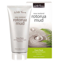 Wild Ferns Rotorua Mud Face Pack<br>紐西蘭 火山泥面膜<br>含蜂王乳蜂膠 175ml