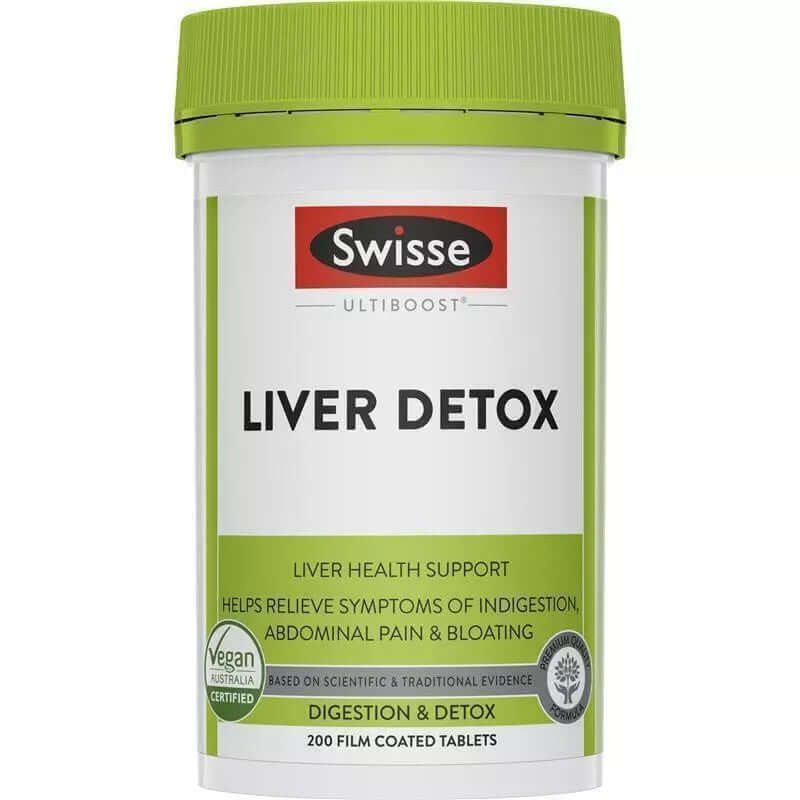 Swisse Liver Detox 澳洲，奶薊草護肝片護肝寶 200粒