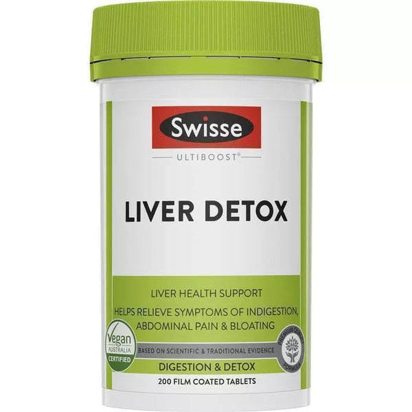 Swisse Liver Detox<br>澳洲奶薊草護肝片護肝寶 200粒