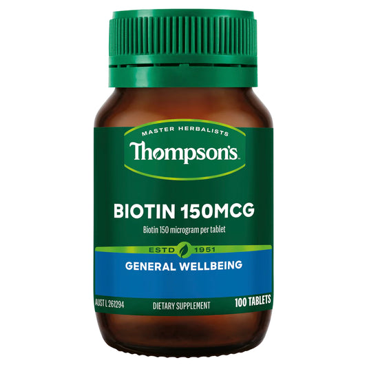 Thompson’s 紐西蘭湯普森 高濃度生物素 100粒