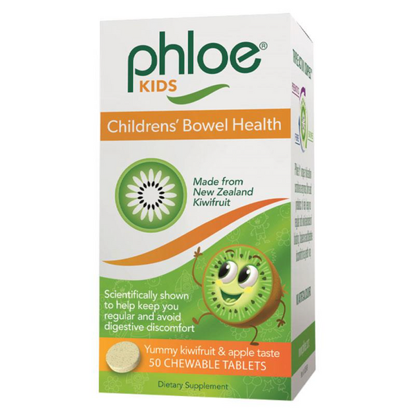 Phloe <br>紐西蘭奇異果腸道健康兒童益生元 <br>咀嚼片 50粒