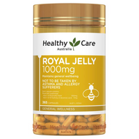 Healthy Care Royal Jelly<br>澳洲 蜂王漿膠囊 1000mg 365粒