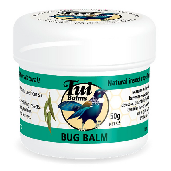Tui Balms Bug Balm <br>紐西蘭蜜雀 防蚊蟲膏 50g