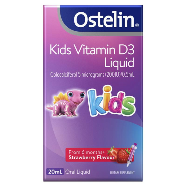 Ostelin <br>澳洲嬰幼兒維生素 D3 VD <br>恐龍鈣口服液 20ml