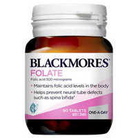 Blackmores <BR>澳洲澳佳寶天然葉酸營養片 <br>500mg 90片