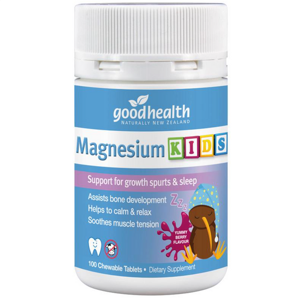 Good Health Magnesium <br>紐西蘭 好健康 兒童鎂夢助長片 100片